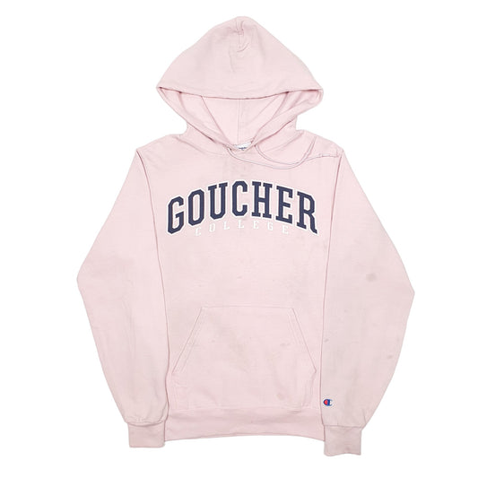 Mens Pink Champion Hoodie Jumper