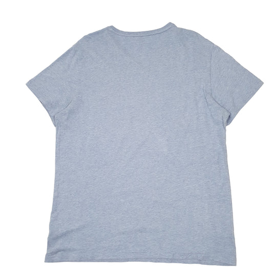 Mens Blue Ralph Lauren V Neck Polo Short Sleeve T Shirt