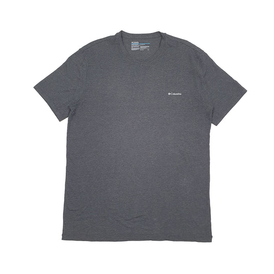 Mens Grey Columbia Sportswear Performance Short Sleeve T Shirt