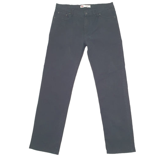 Levis 502 Regular Fit Tapered Jeans UK16 Black