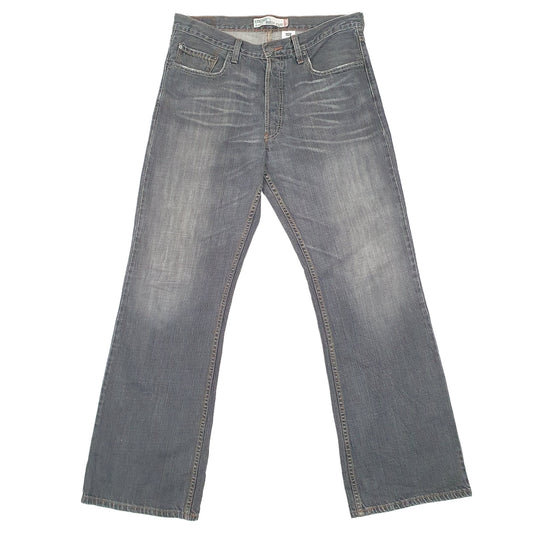 Levis 567 Bootcut Fit Loose Jeans W34 L33 Grey