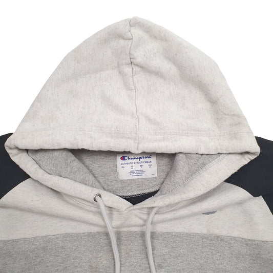 Mens Black Champion Hoodie Jumper