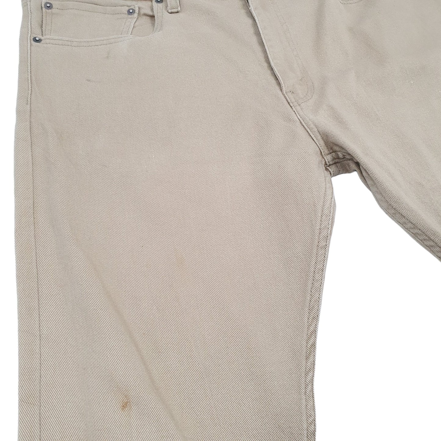 Levis 512 Slim Fit Jeans W38 L28 Beige