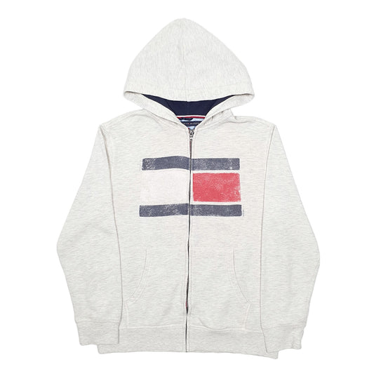 Womens Grey Tommy Hilfiger Hoodie Jumper