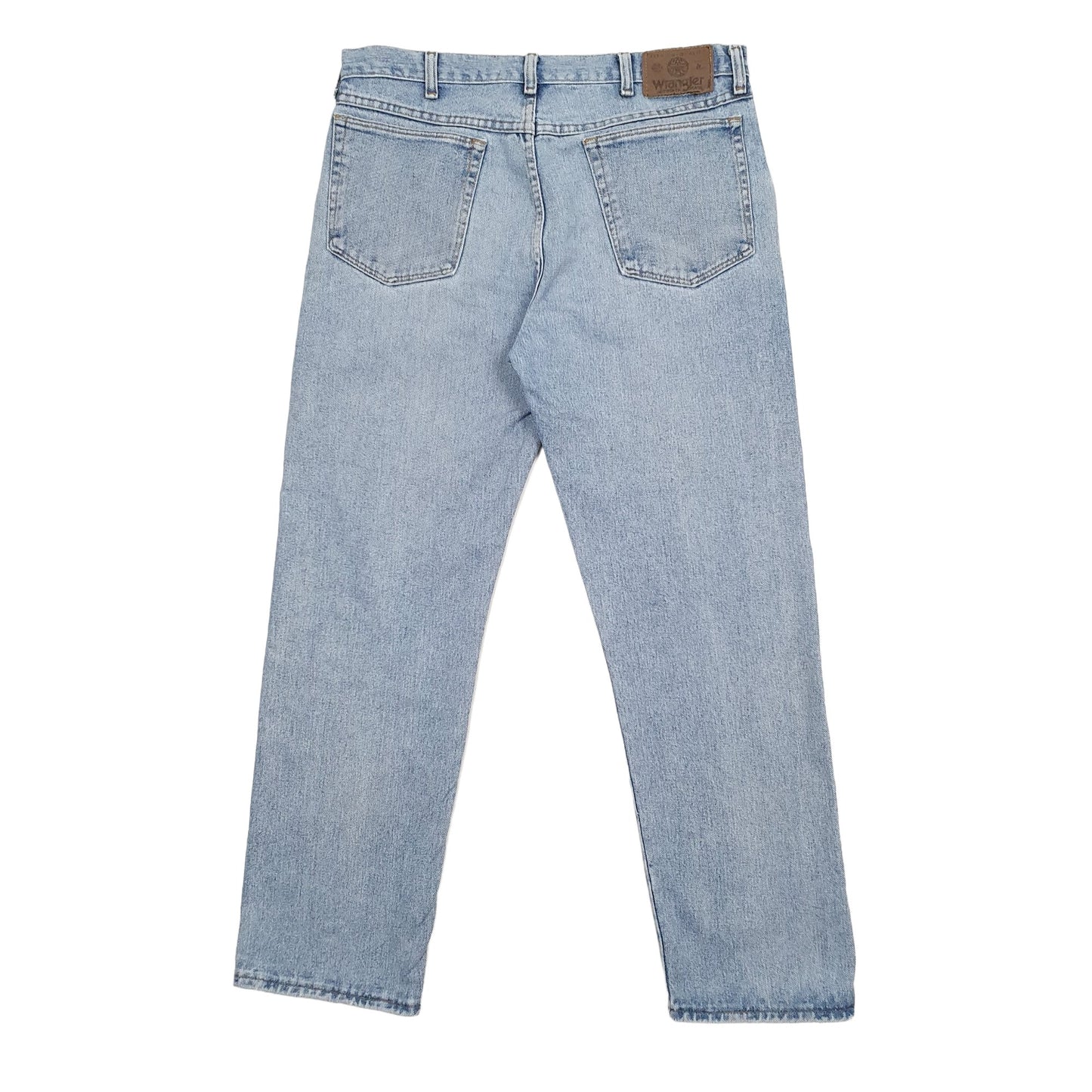 Wrangler Regular Straight Fit Jeans W35 L30 Blue
