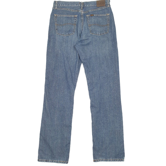 Lee Casual Regular Fit Relaxed Jeans W34 L34 Blue