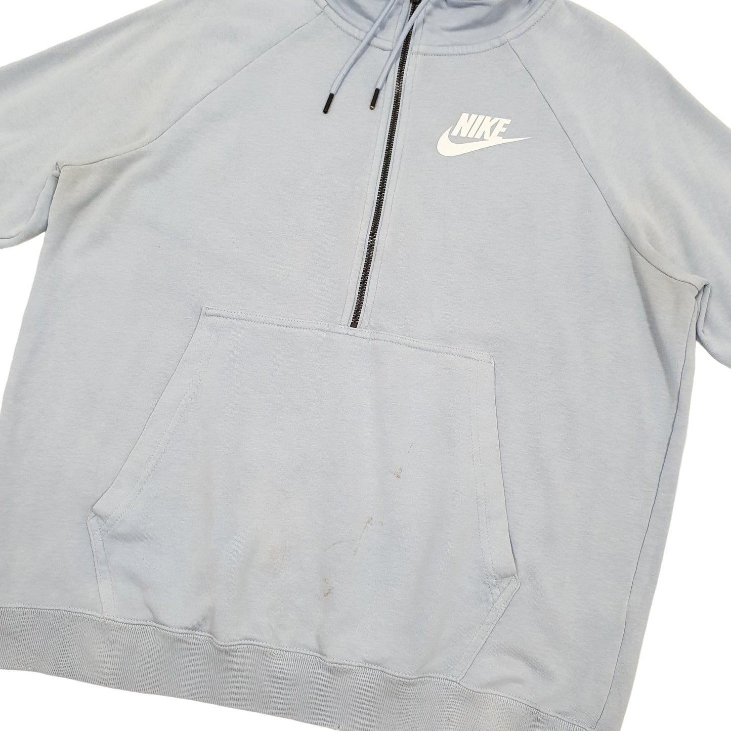 Mens Blue Nike Quarter Zip Jumper