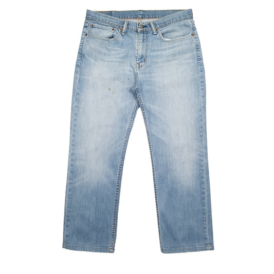 Levis 514 Straight Fit Jeans W34 L29 Blue