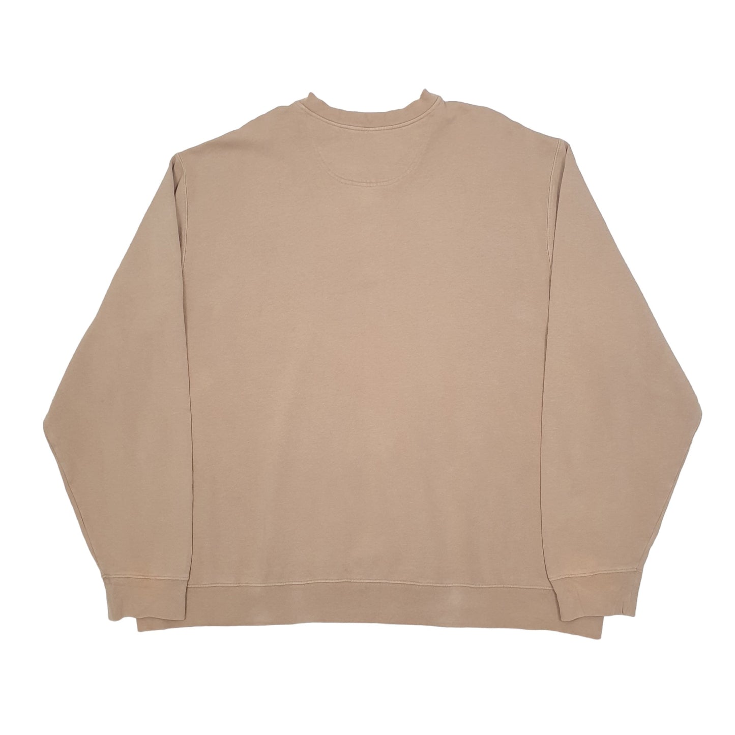 LL Bean Button up Quarter Zip XXXL Beige