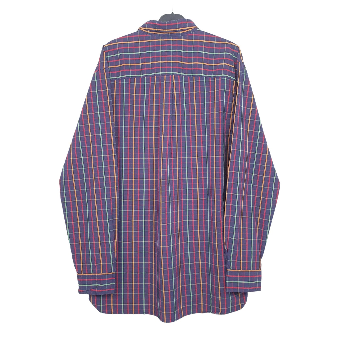 Tommy Hilfiger Long Sleeve Regular Fit Check Shirt Blue