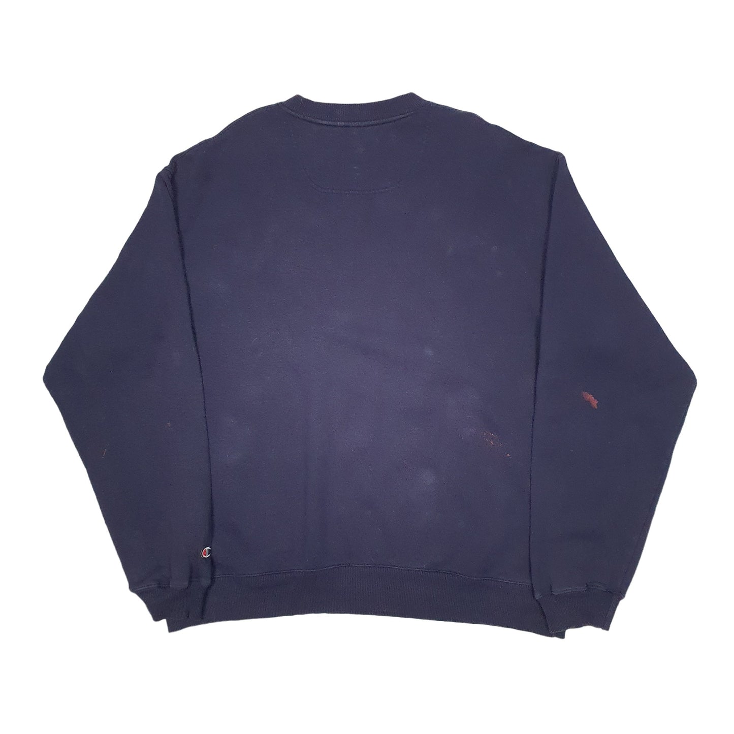 Mens Blue Champion Crewneck Jumper