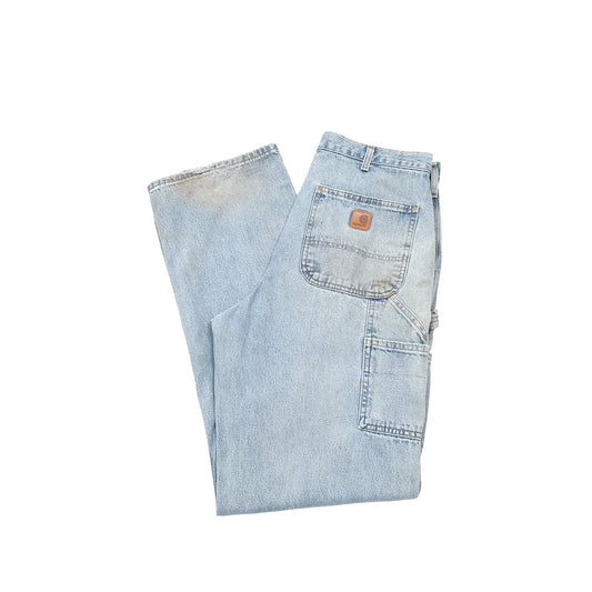 Carhartt Carpenter Loose Fit Jeans W32 L33 Blue