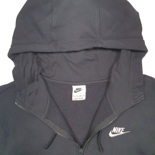 Mens Black Nike Full Zip Jumper