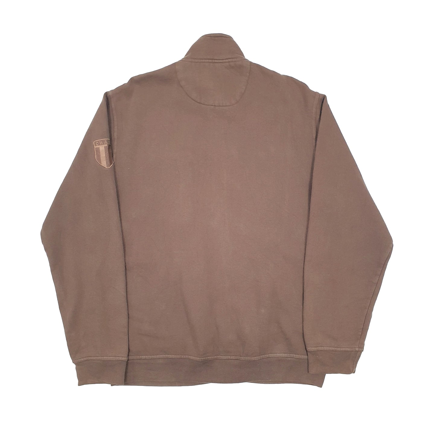 Chaps Full Zip L Brown
