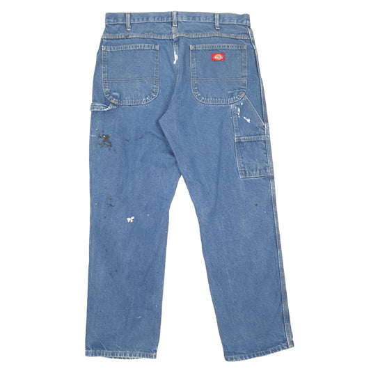 Mens Blue Dickies Carpenter JeansW36 L30