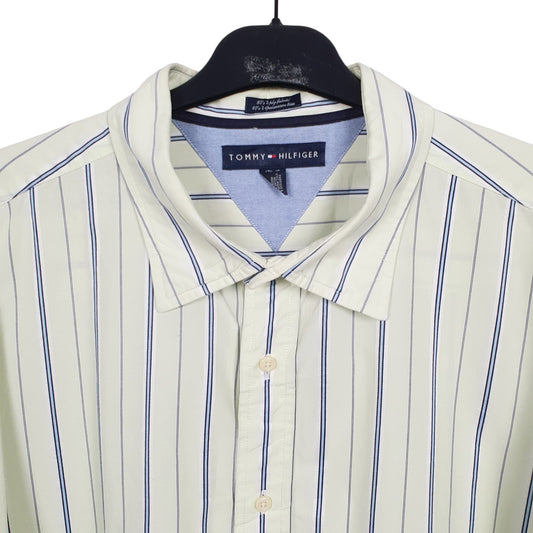 Tommy Hilfiger Long Sleeve Regular Fit Pinstripe Shirt