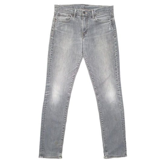 Mens Grey Levis 511 JeansW32 L34