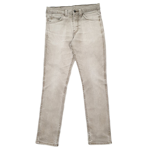 Levis 511 Slim Fit Jeans W29 L30 Beige