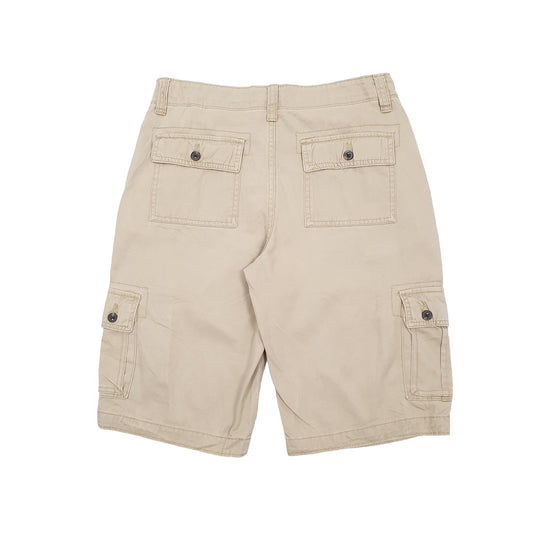 Arizona Jeans Combat Beige Cargo Workwear Shorts W30