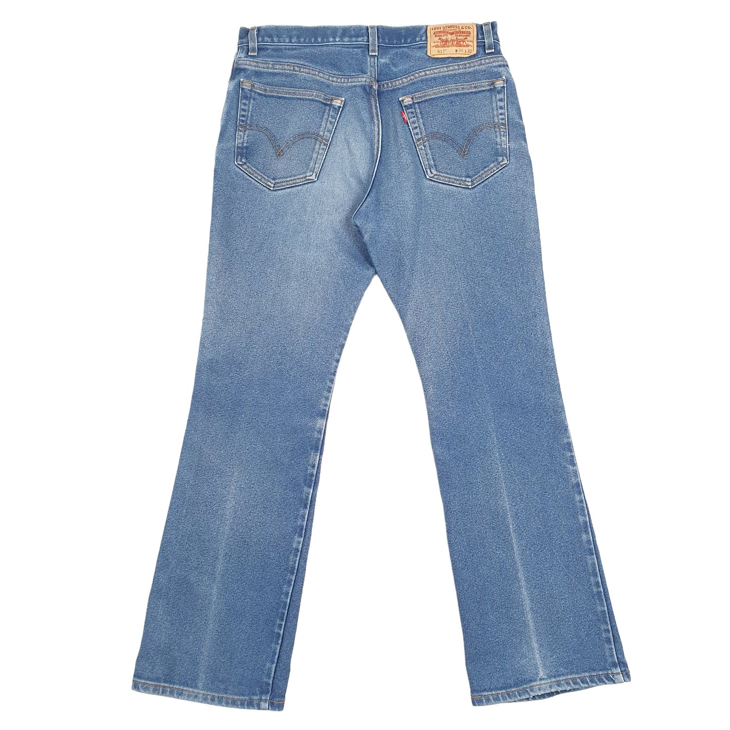 Levis 517 Bootcut Fit Jeans W34 L29 Blue