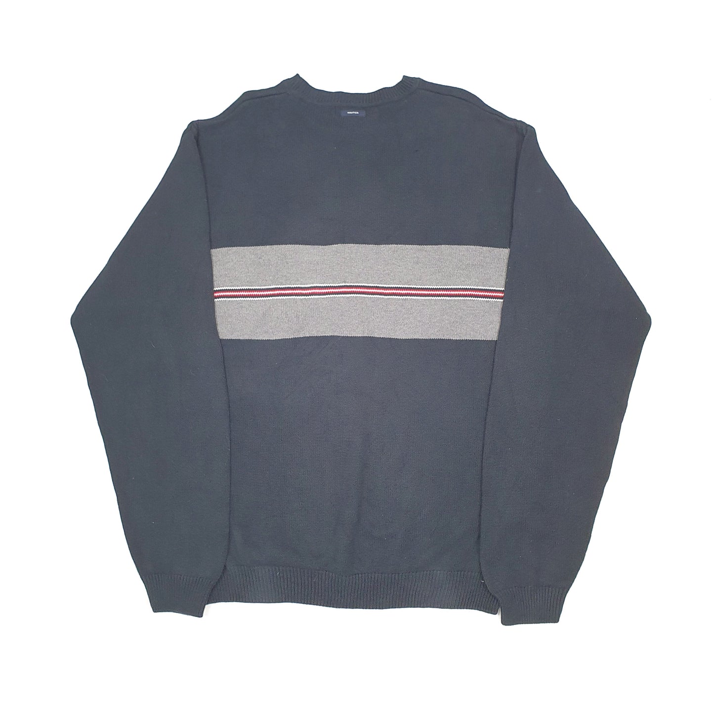 Nautica Knitted Crewneck XL Navy