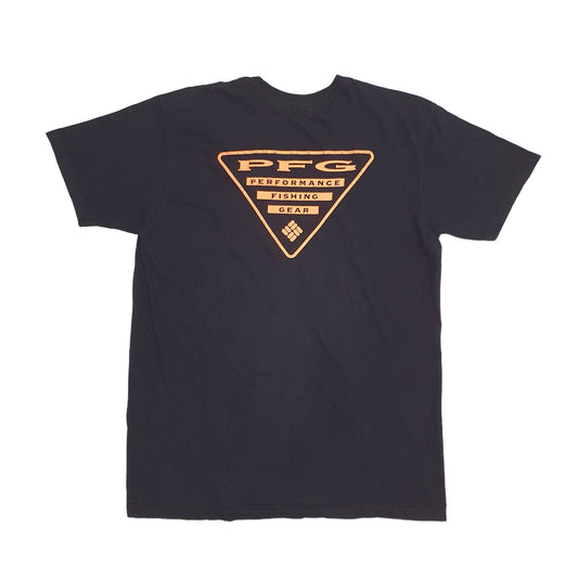 Mens Black Columbia Sportswear Short Sleeve T Shirt