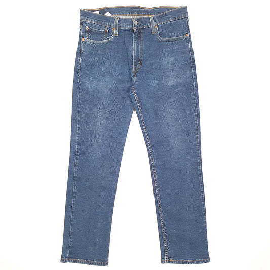 Levis 514 Straight Fit Jeans W34 L30 Blue