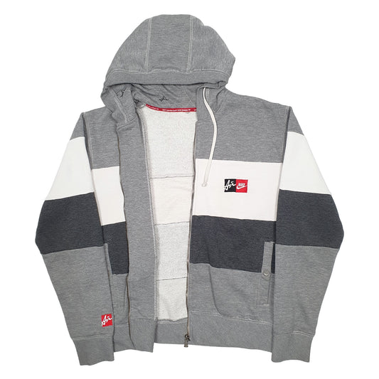 Womens Grey Nike Full Zip Jumper