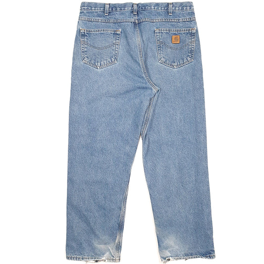 Carhartt Casual Regular Fit Lined Jeans W38 L30 Blue