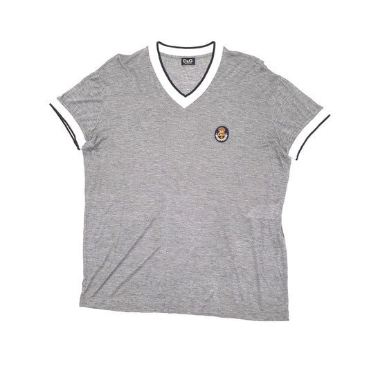 Grey Dolce & Gabbana Short Sleeve T Shirt
