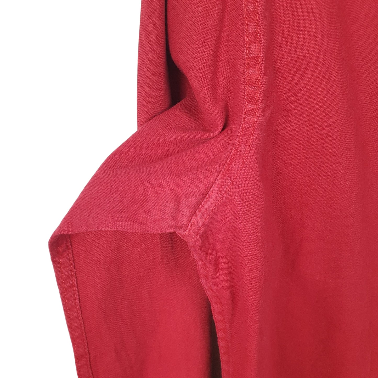 Tommy Hilfiger Long Sleeve Slim Fit Shirt Red