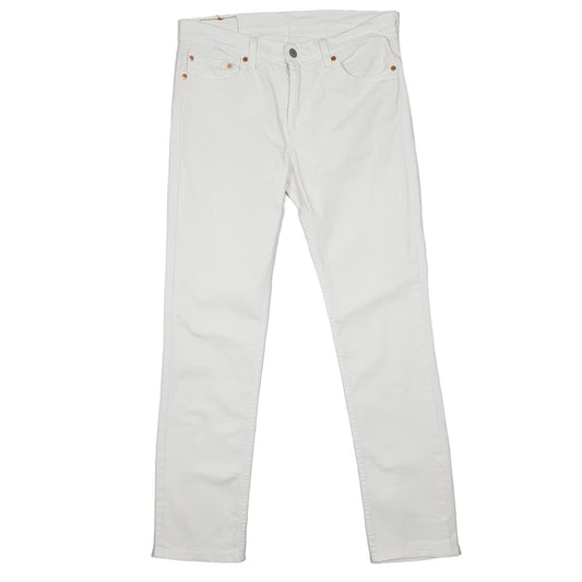 Levis 511 Slim Fit Jeans W32 L32 White