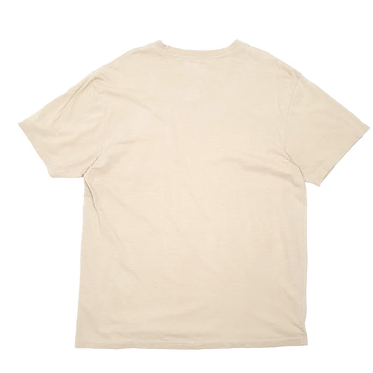 Mens Beige Dickies Pocket Work Wear Short Sleeve T Shirt