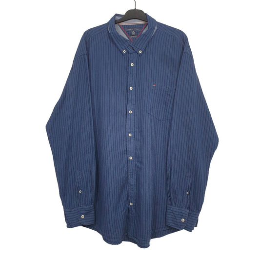 Blue Tommy Hilfiger Long Sleeve Shirt
