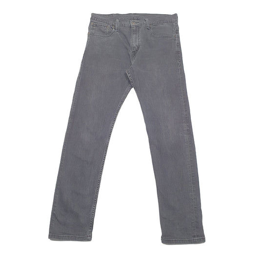 Levis 521 Straight Fit Jeans W33 L32 Black