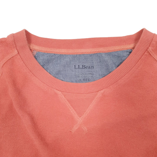 Mens Red L.L.Bean Crewneck Jumper