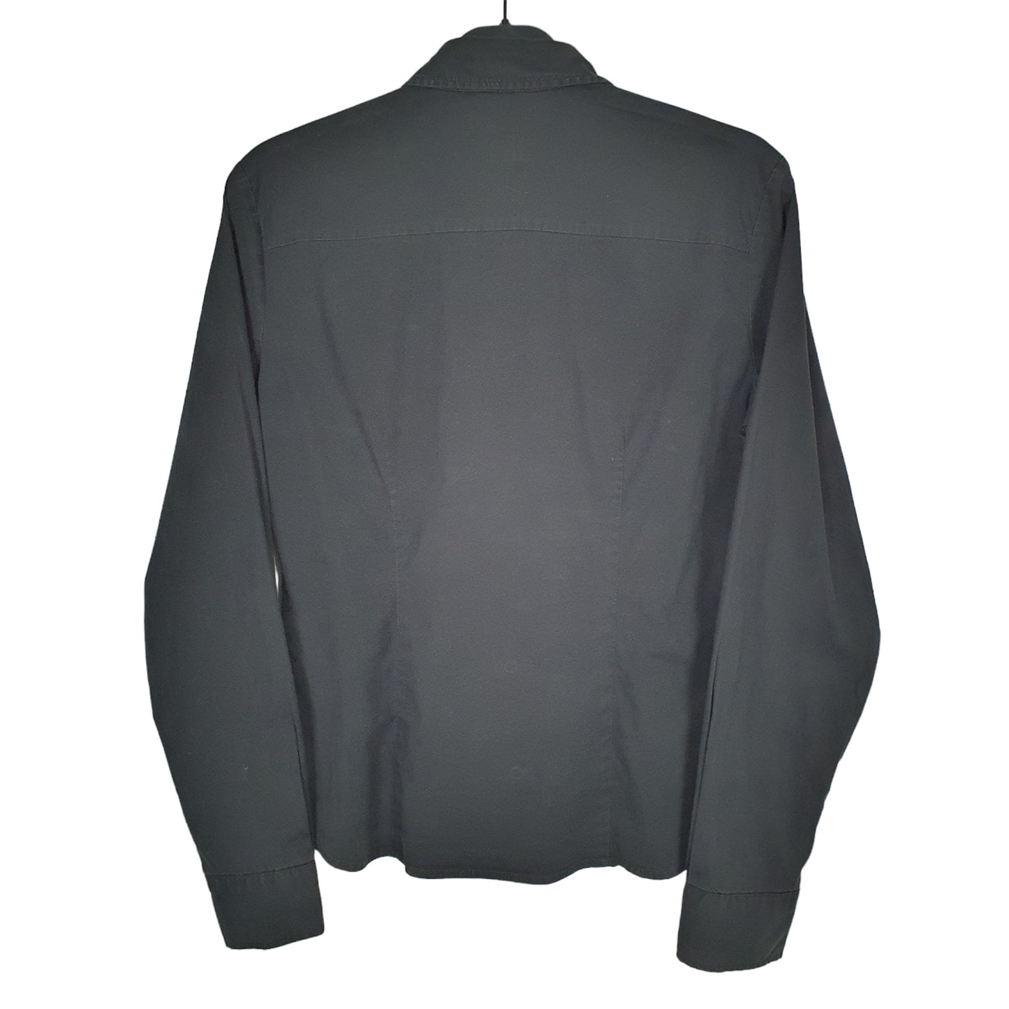Calvin Klein Long Sleeve Regular Fit Shirt Black