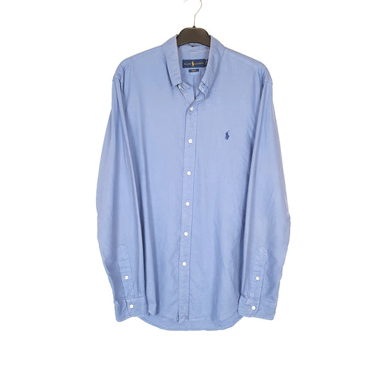 Polo Ralph Lauren Long Sleeve Slim Fit Shirt Blue