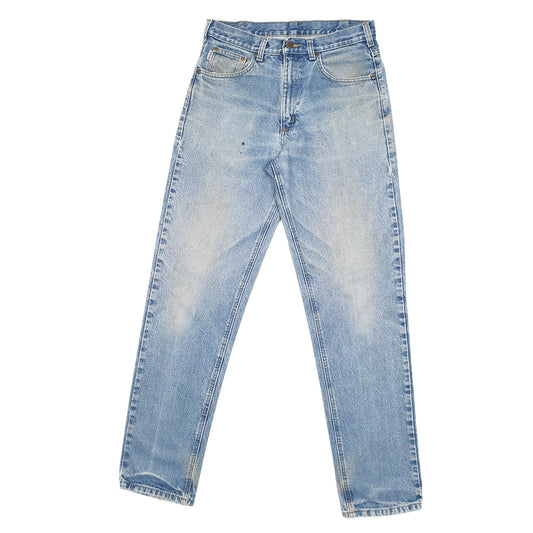 Mens Blue Carhartt Carpenter JeansW32 L34