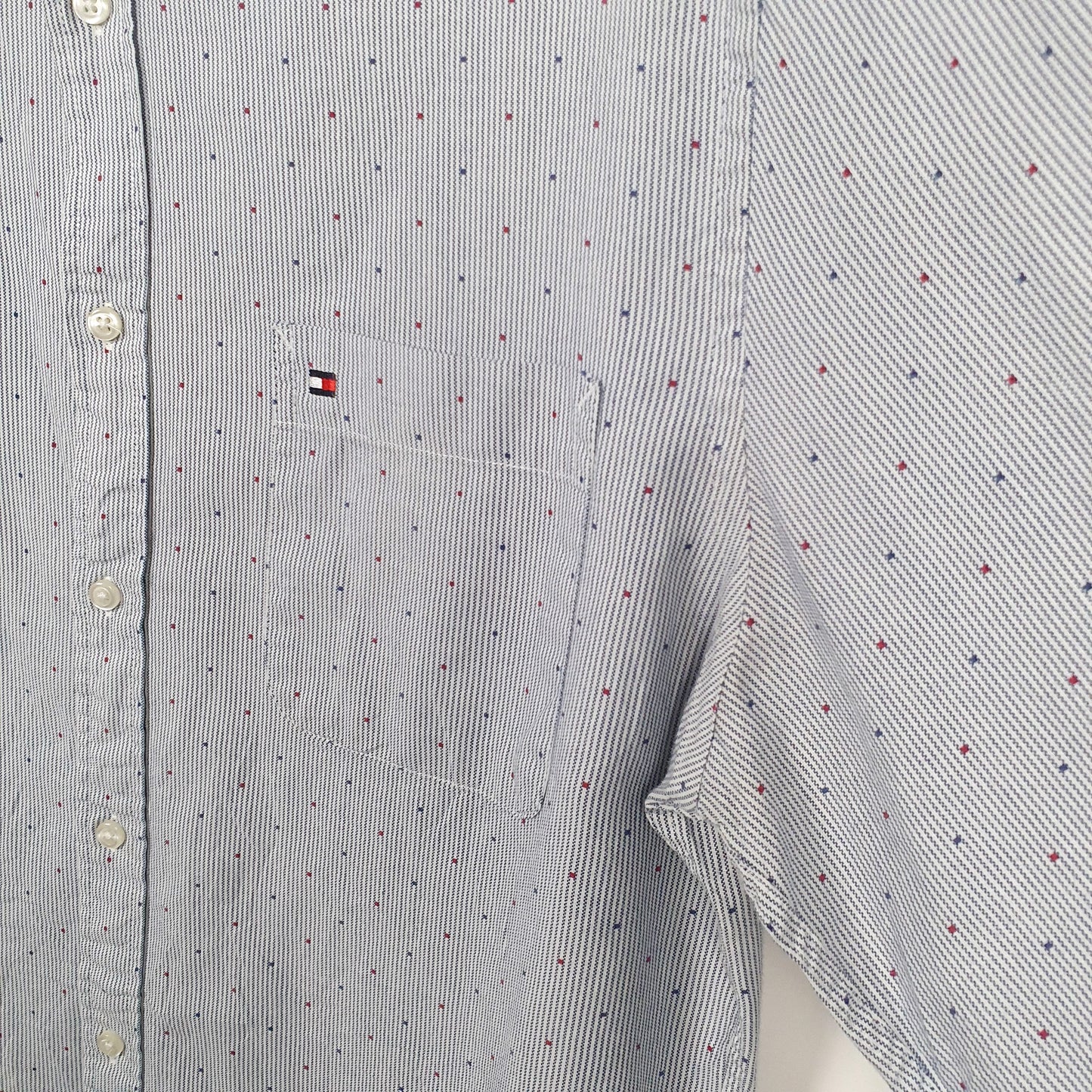 Tommy Hilfiger Long Sleeve Slim Fit Shirt Blue