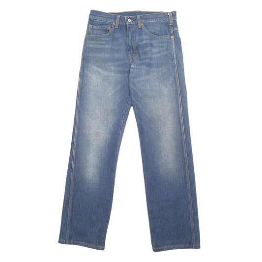 Levis Straight Regular Fit Jeans W31 L32 Blue