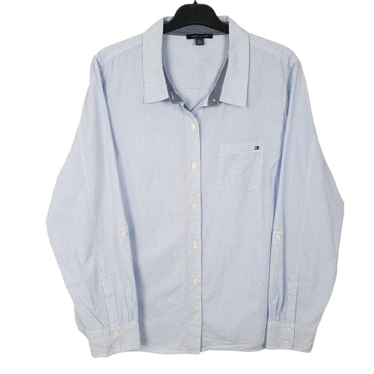 Womens Blue Tommy Hilfiger Long Sleeve Shirt