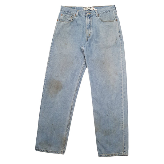 Levis 550 Relaxed Fit Jeans W34 L32 Blue