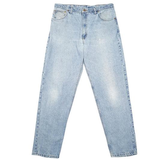 Mens Blue Carhartt Made In USA Casual JeansW38 L34