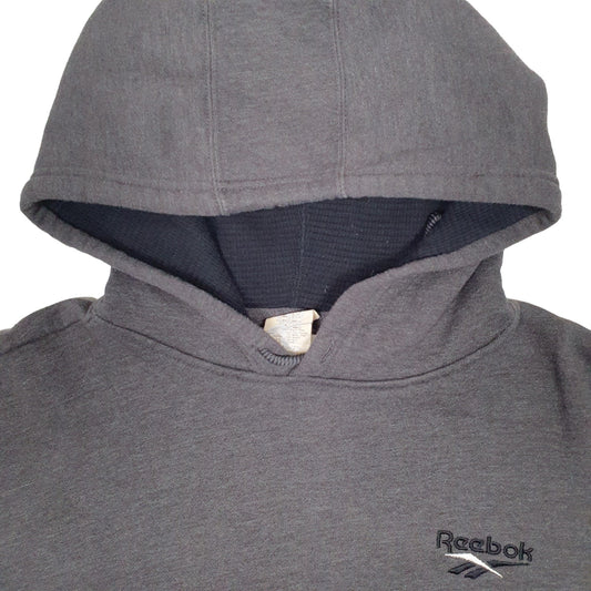 Womens Grey Reebok Hoodie Jumper