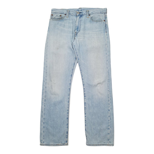 Levis 504 Regular Fit Jeans W34 L31 Blue