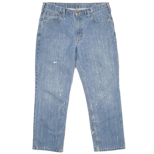 Carhartt Casual Regular Fit Relaxed Jeans W36 L29 Blue