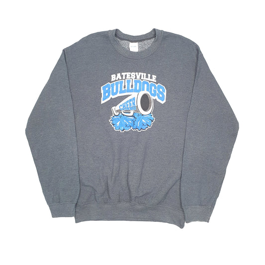 Gildan USA College Sports Crewneck M Grey