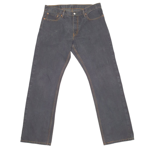 Levis 514 Straight Fit Jeans W34 L31 Black