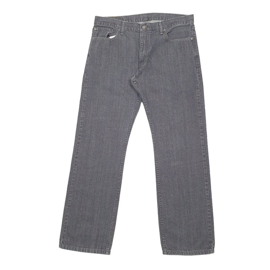 Levis 514 Straight Fit Jeans W36 L32 Black